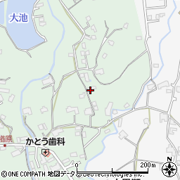 広島県東広島市黒瀬町楢原341周辺の地図