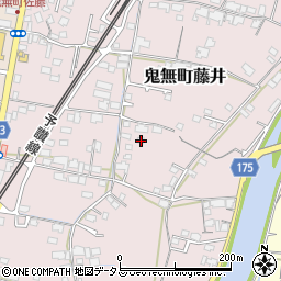 香川県高松市鬼無町藤井242周辺の地図
