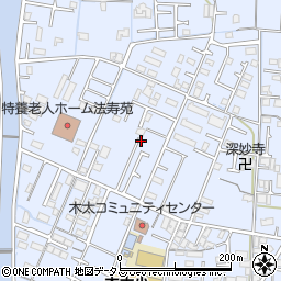 香川県高松市木太町周辺の地図