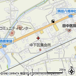 和歌山県橋本市隅田町中島44周辺の地図