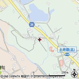 広島県東広島市黒瀬町楢原813周辺の地図