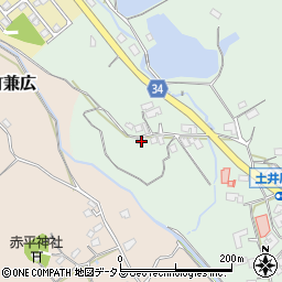 広島県東広島市黒瀬町楢原839周辺の地図