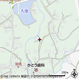 広島県東広島市黒瀬町楢原周辺の地図