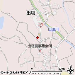 和歌山県橋本市出塔132周辺の地図