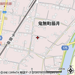 香川県高松市鬼無町藤井243周辺の地図