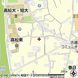 〒761-0101 香川県高松市春日町の地図
