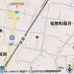 香川県高松市鬼無町藤井80周辺の地図