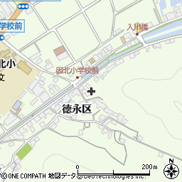 広島県尾道市因島中庄町徳永区52周辺の地図