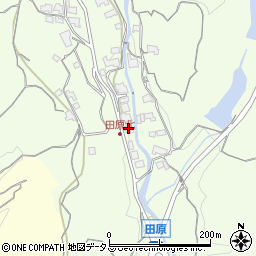 和歌山県橋本市高野口町田原155周辺の地図