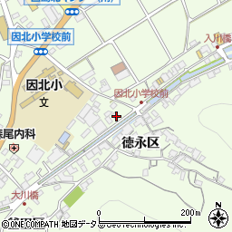 広島県尾道市因島中庄町徳永区3366周辺の地図