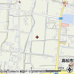 香川県高松市新田町周辺の地図