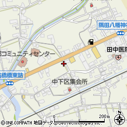 和歌山県橋本市隅田町中島45周辺の地図