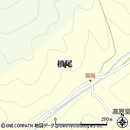 奈良県吉野郡黒滝村槙尾周辺の地図