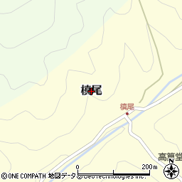 奈良県黒滝村（吉野郡）槙尾周辺の地図