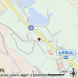 広島県東広島市黒瀬町楢原919周辺の地図