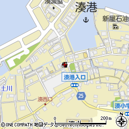 ＥＮＥＯＳ湊ＳＳ周辺の地図