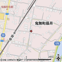 香川県高松市鬼無町藤井227周辺の地図
