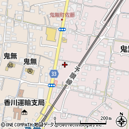 香川県高松市鬼無町藤井104周辺の地図