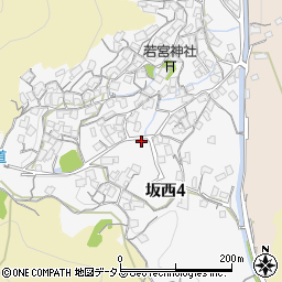広島県安芸郡坂町坂西周辺の地図