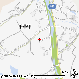 兵庫県洲本市千草甲25-9周辺の地図