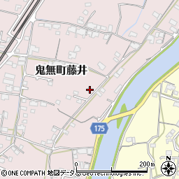 香川県高松市鬼無町藤井221周辺の地図