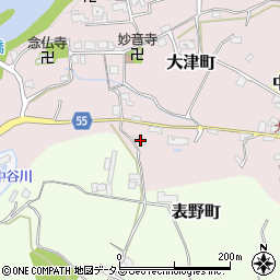 奈良県五條市大津町111周辺の地図