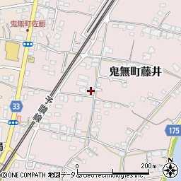 香川県高松市鬼無町藤井122周辺の地図