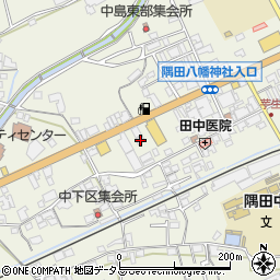 和歌山県橋本市隅田町中島54周辺の地図