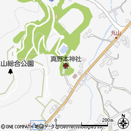 真野本神社周辺の地図