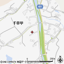 兵庫県洲本市千草甲25周辺の地図