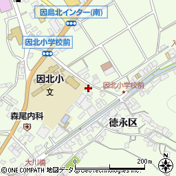 広島県尾道市因島中庄町3370-2周辺の地図