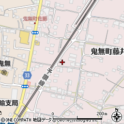 香川県高松市鬼無町藤井116周辺の地図