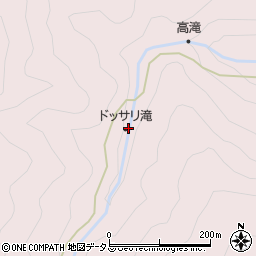 ドッサリ滝周辺の地図