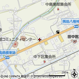 和歌山県橋本市隅田町中島46周辺の地図