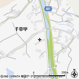 兵庫県洲本市千草甲25-6周辺の地図