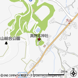 真野本神社周辺の地図