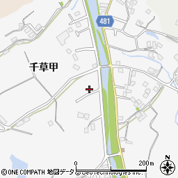 兵庫県洲本市千草甲25-5周辺の地図