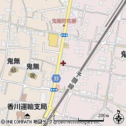 香川県高松市鬼無町藤井110周辺の地図
