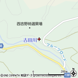 奈良県農業協同組合　西吉野白銀給油所周辺の地図