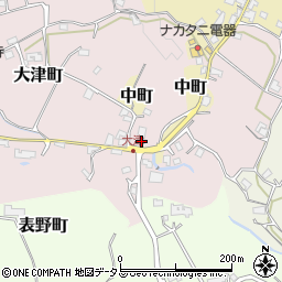 奈良県五條市大津町306周辺の地図