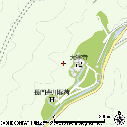 大内義隆墓周辺の地図