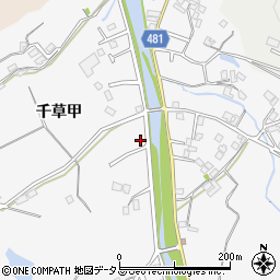 兵庫県洲本市千草甲25-3周辺の地図