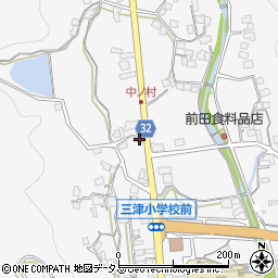 広島県東広島市安芸津町三津4894周辺の地図