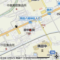 和歌山県橋本市隅田町中島114周辺の地図