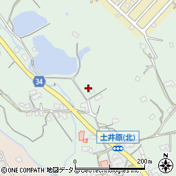 広島県東広島市黒瀬町楢原1054周辺の地図