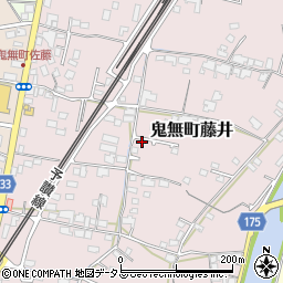 香川県高松市鬼無町藤井226周辺の地図