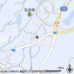 和歌山県橋本市高野口町上中86周辺の地図