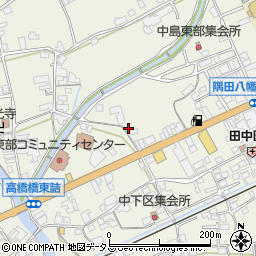 和歌山県橋本市隅田町中島59周辺の地図
