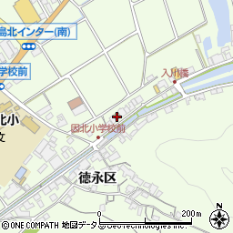広島県尾道市因島中庄町徳永区4796周辺の地図