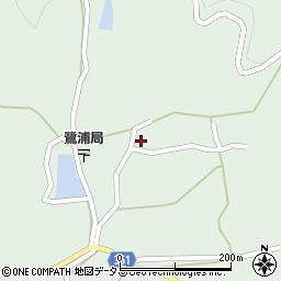 広島県三原市鷺浦町向田野浦1687周辺の地図